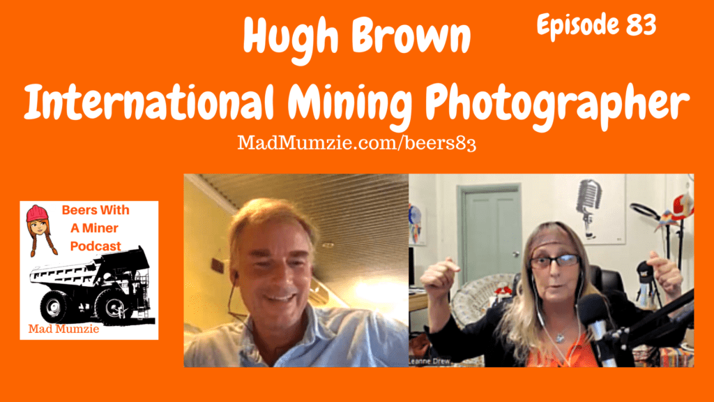 Hugh Brown and Mad Mumzie chatting